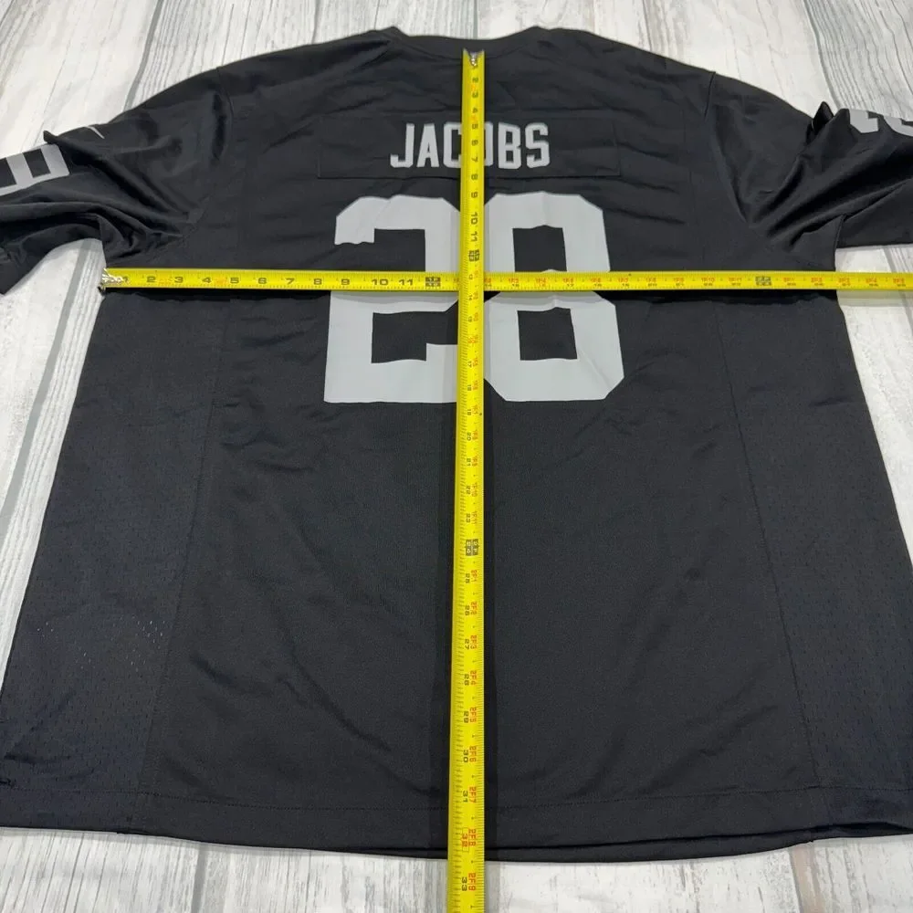 NWT Las Vegas Raiders Josh Jacobs Jersey 2XL NFL‎ Nike Mens Football Packers